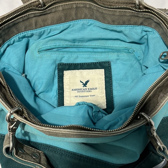 Vintage American eagle outfitters summer canvas tote - Picture 3 of 4